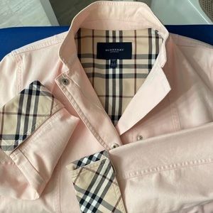 Burberry moto jacket